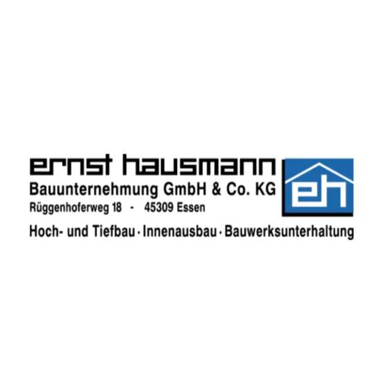 Firmenlogo von E. Hausmann GmbH & Co KG Bauunternehmung