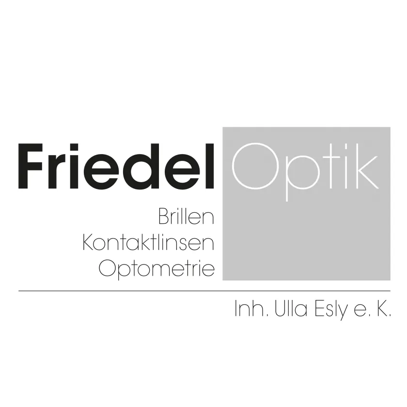 Firmenlogo von Optik Friedel, Inh. Ulla Esly e.K.