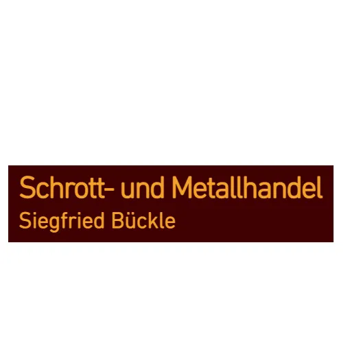 Firmenlogo von Schrott- und Metallhandel Siegfried Bückle