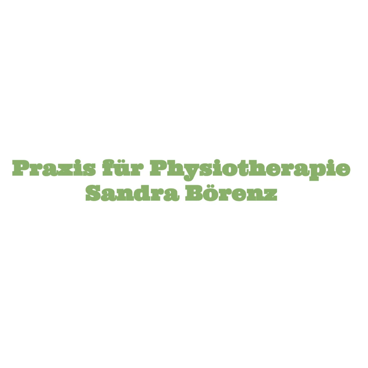Firmenlogo von Praxis für Physiotherapie Sandra Börenz