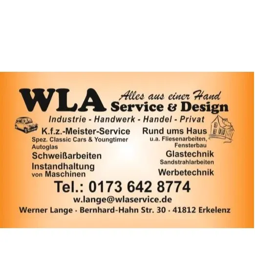 Firmenlogo von WLA Service & Design