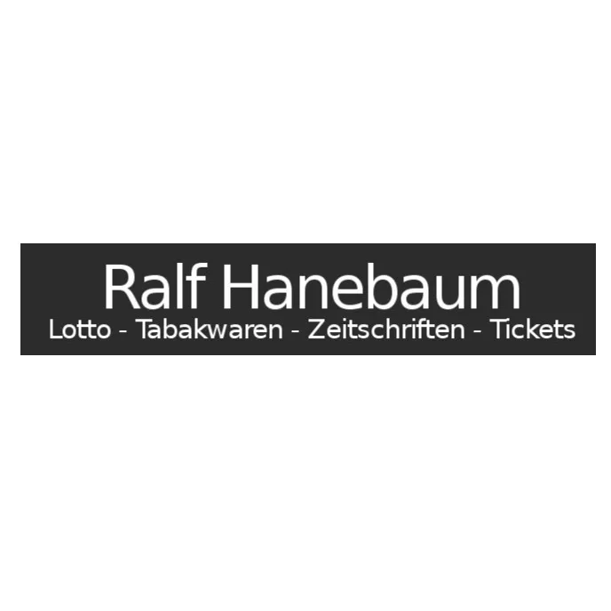 Firmenlogo von Ralf Hanebaum - - Lotto - Tabak - Zeitschriften -Tickets