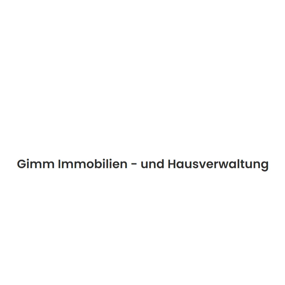 Firmenlogo von Gimm Immobilien- und Hausverwaltung